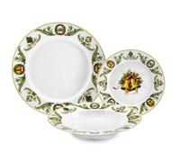 Fade Xmas Bells Natale, servizio tavola 18 pz in fine porcellana