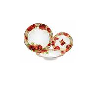 Fade Xmas madame servizio piatti 18 pezzi porcellana