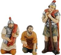 FADEDA 3 personaggi della passione: gioco per abiti di Gesù/altezza: 6 cm/dipinti a mano/presepe fedeli ai dettagli, decorazione da tavolo di Natale accessori presepe