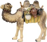FADEDA Cammello/altezza: 13cm/dipinta a mano/figurine del presepe fedeli ai dettagli, decorazione della tavola di Natale accessori presepe