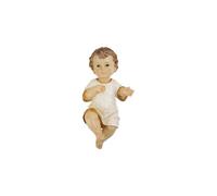 FADEDA Gesù bambino con camicia/altezza: 6cm/dipinta a mano/figurine presepe fedeli ai dettagli, decorazione da tavolo di Natale accessori presepe