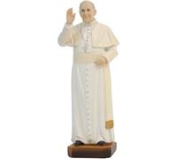 FADEDA Papa Francesco I. Altezza: 14 cm, dipinta a mano, statuette fedeli ai dettagli, decorazione da tavolo per presepe