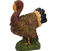 FADEDA Tacchino/altezza: 5cm/dipinta a mano/figurine del presepe fedeli ai dettagli, decorazione della tavola di Natale accessori presepe