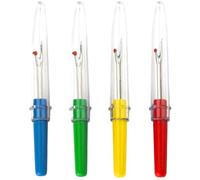 Faden & Nadel 2 separatori per cuciture, separatori per orlo, corti, con cappuccio protettivo (4 pezzi, multicolore)