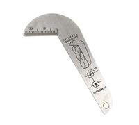 Faderr Drill Bit Gage, Drill Angle Gauge rettifica Angolo Drill Goniometro, Affilatura 118 Gradi Drill Bit Angolo Gage Strumento di Misura in Acciaio Inox