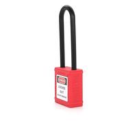 FADGOODSafety Padlock Lockout Tagout Engineering Plastic Insulation Long Shackle Padlock For Industrial Lock LOTO