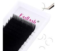 FADLASH Classico Extension Ciglia Professionale Misto Lashes D Curl 1:1 Ciglia Finte Individuale Volume Estensioni delle Ciglia Naturale Lunghezza Mista (0.05-D, 15-20mm)