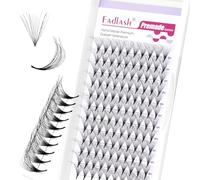 FADLASH Extension Ciglia Ciuffetti a Doppio Strato Volume Russo Premade Fan Eyelash Cluster Lash Extension Ciglia Naturali 10D 0,07mm D curl 13mm