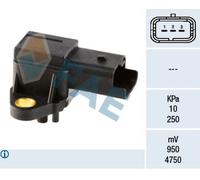 FAE 15017 Sensore, Pressione collettore d'aspirazione per CITROËN,FIAT,LANCIA,PE
