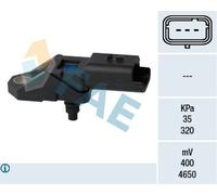 FAE 15108 Sensore, Pressione collettore d'aspirazione per CITROËN,FIAT,FORD,LANC