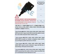 FAE 24763 Interruttore luce freno per AUDI,SEAT,SKODA,VW