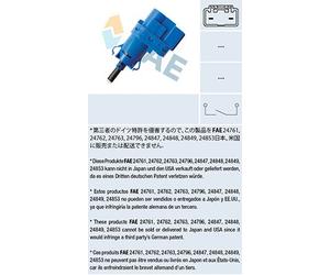 FAE 24853 Interruttore luce freno per MAZDA