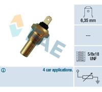 FAE 31210 Sensore, temperatura refrigerante per JAGUAR