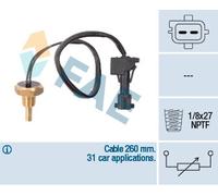 FAE 32741 Sensore, temperatura refrigerante per SAAB