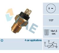 FAE 34020 Sensore, temperatura refrigerante per FIAT,LANCIA