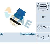 FAE Interruttore temperatura 35635 – Termocontatto spia del liquido di raffreddamento