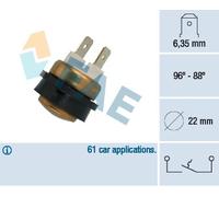 FAE 36080 Termocontatto, Ventola radiatore per ROVER