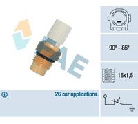 FAE 36710 Termocontatto, Ventola radiatore per TOYOTA