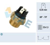 FAE 37340 Termocontatto, Ventola radiatore per CITROËN,RENAULT,TALBOT