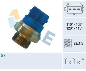 FAE 38330 Termocontatto, Ventola radiatore per OPEL,VAUXHALL