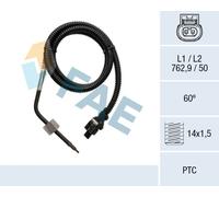 FAE 68041 Sensore, Temperatura gas scarico per MERCEDES-BENZ