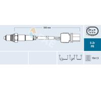 FAE 75060 Sonda lambda per ALFA ROMEO,BMW,CHEVROLET,FIAT,FORD,LANCIA,MERCEDES-BE