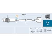 FAE 75604 Sonda lambda per SUBARU