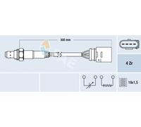 FAE 77197 Sonda lambda per SEAT,SKODA,VW