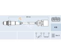 FAE 77396 Sonda lambda riscaldato per MINI Hatchback (R56)