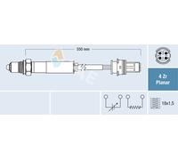 FAE 77442 Sonda lambda per BMW 3 Sedan (E90)