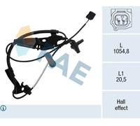 FAE 78730 Sensore, N° giri ruota per TOYOTA