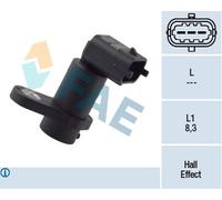 Sensore posizione albero a camme 79193 FAE per OPEL FIAT