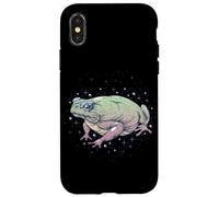 Fae Fairy Witchy Whimsigoth Goblincore Cottagecore Toad Frog Custodia per iPhone X/XS