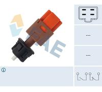 FAE Interruttore pedale freno Interruttore Stop 24455 per NISSAN meccanico