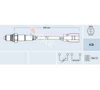 FAE Lambda Sonda Regolazione Per Mitsubishi ASX 1.6 MIVEC Lancer VIII