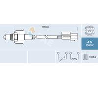 FAE Lambdasonde Regolatore Adatto Per Hyundai I30 Coupe 1.4 KIA CEE'D 77696