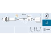 FAE Lambdasonde Regolatore Adatto Per Mazda 6 Station Wagon 2.2 MZR-CD 2.0