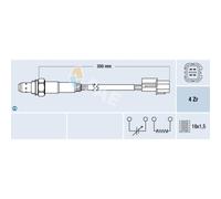 FAE Lambdasonde Regolatore Per Chevrolet Aveo/Kalos Schrägheck 1.4 16V 1.8 2.0