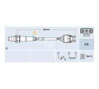 FAE Lambdasonde Regolatore Per Renault Espace II 2.2 2.8 V6 2.0 1.4 Cat 1.7