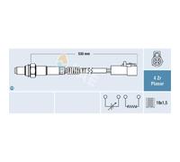 FAE Sonda Controllo Lambda Adatto A per Ford Ka 1.3i 1.6i 1.6 1.4 1.8 16V 2.0