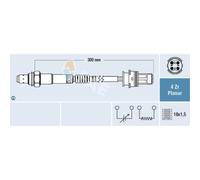 FAE Sonda Controllo Lambda Adatto A per Mercedes-Benz E 350