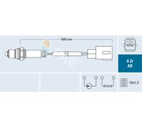 FAE Sonda Controllo Lambda Adatto A per Opel Astra H Caravan 1.7 CDTI