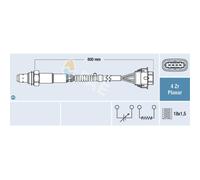 FAE Sonda Controllo Lambda Adatto A per Porsche 911 3.6 Turbo 4 5.7