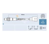 FAE Sonda Controllo Lambda Adatto A per Toyota Corolla 1.4 Vvt-I