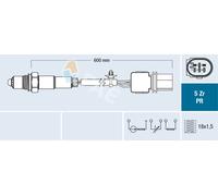 FAE Sonda Controllo Lambda Adatto A per VW Touran 1.4 TSI Eco-Fuel