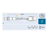 FAE Sonda Controllo Lambda per BMW X3 xDrive20d xDrive30d xDrive35d 2.0d 3.0d