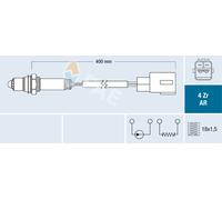 FAE Sonda Controllo Lambda per Toyota Auris 1.8 Hybrid 1.6 Lexus Is III GS