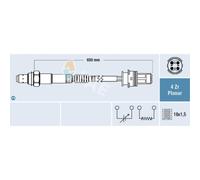 FAE Sonda Lambda Sonda di Regolazione Adatto A per Mercedes-Benz
