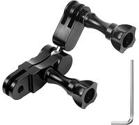 FAEFTY Supporto snodo sferico per Gopro, in alluminio, girevole a 360°, con chiave inglese per GoPro Hero 11, 10, 9, 8, 7, 6, 5, 4, Sjcam, Yicam e altre fotocamere d'azione