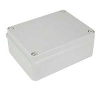 Faeg Cassetta Scatola Stagna Di Derivazione Rettangolare Con Coperchio Con Viti In Plastica 158x118x80mm Con Pareti Lisce Ip66 - Fg13555